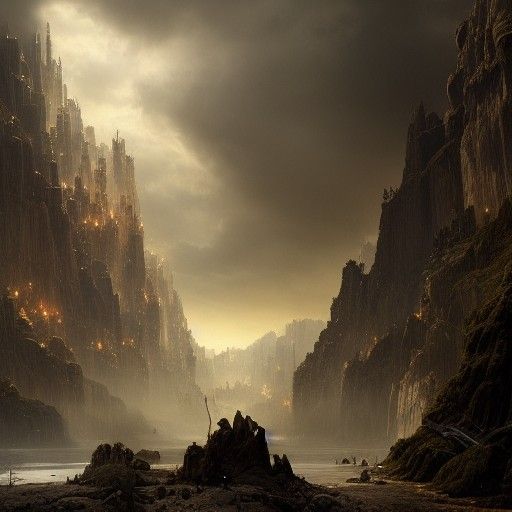 Epic Path to Redemption: Digital Matte Painting