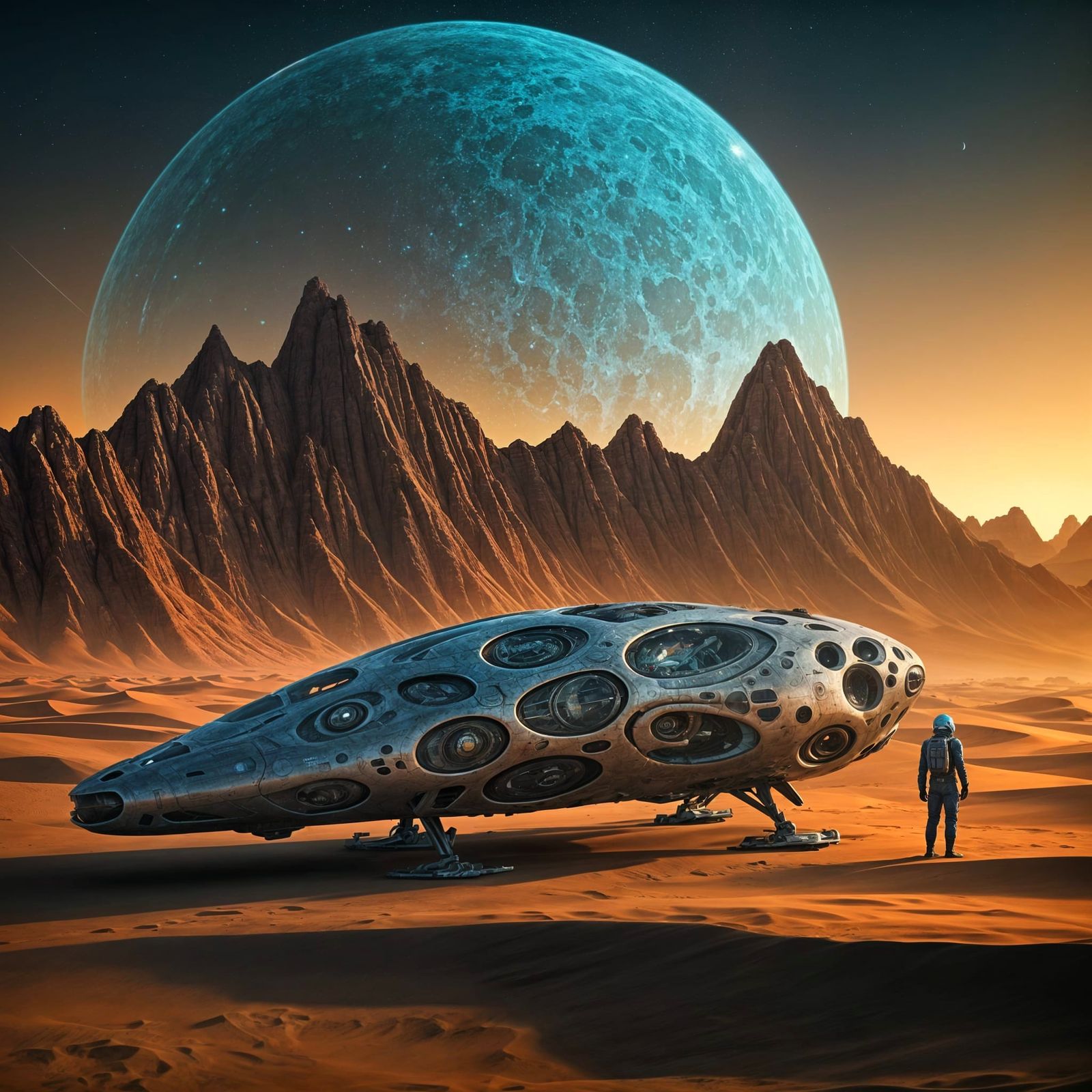 Bioship on Kryllan Expanse