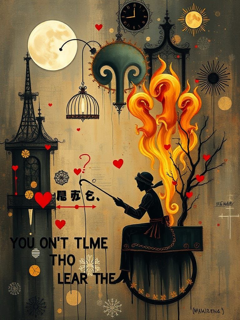 Automatism: An Exploration of Love Through Abstract Art