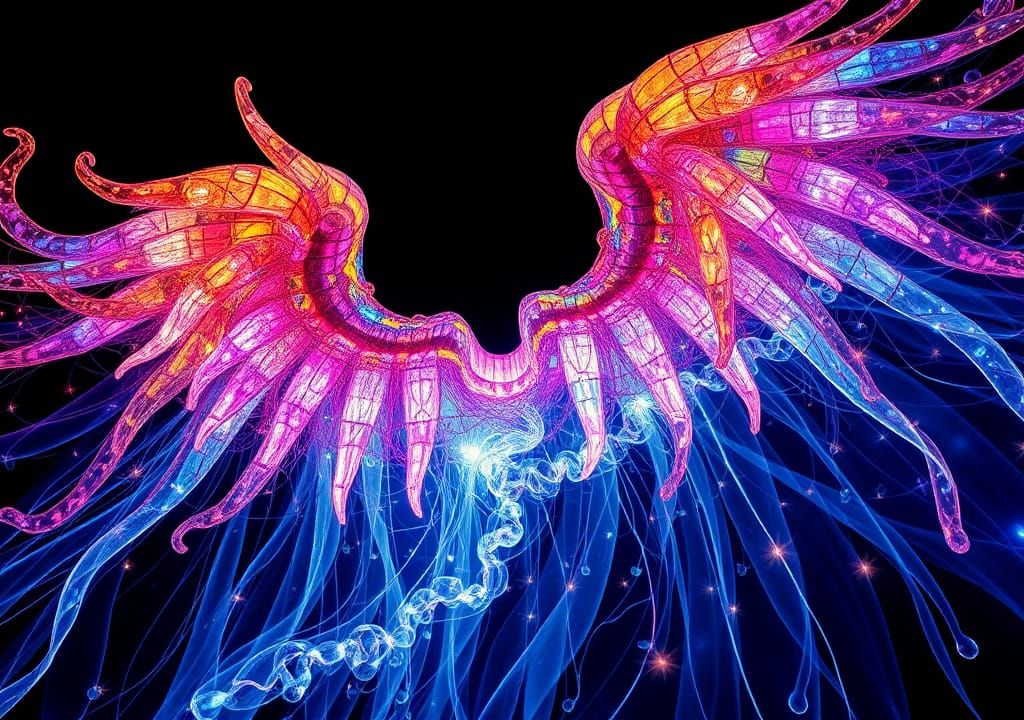 (Heavenly Light Projecting Into Your Soul A Light Sculpture created depicting (Ryleh) Perception Differentials Insanely ...