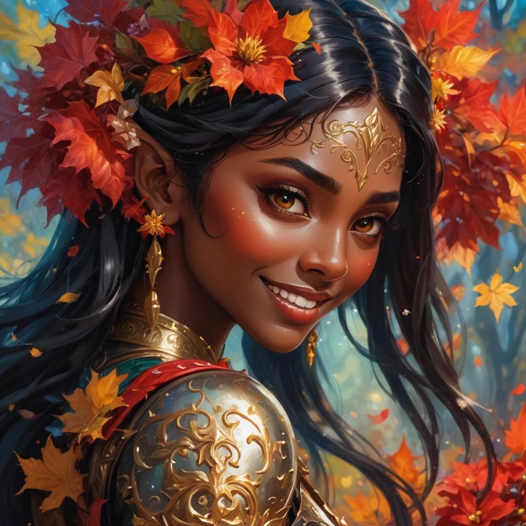 Autumn Elven Warrior 2