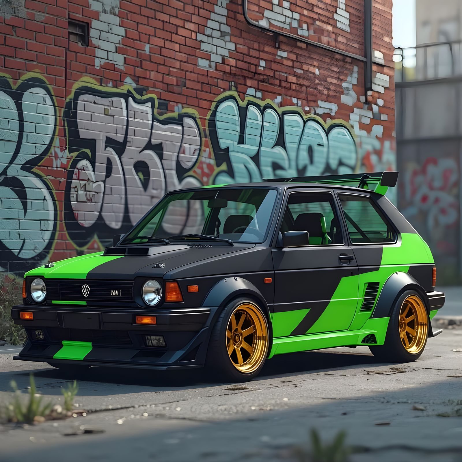 Borderlands Inspired 1990 Zastava Yugo Concept Car