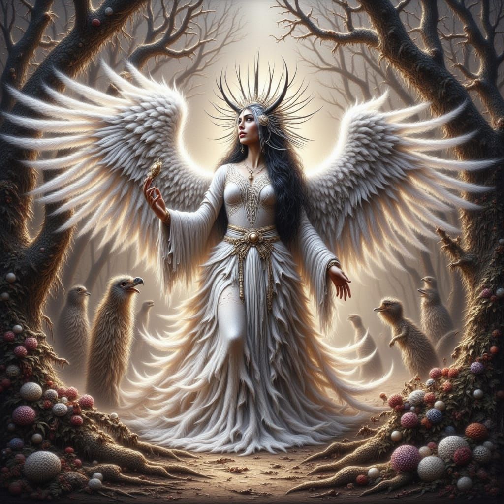 Spirit Lady animated