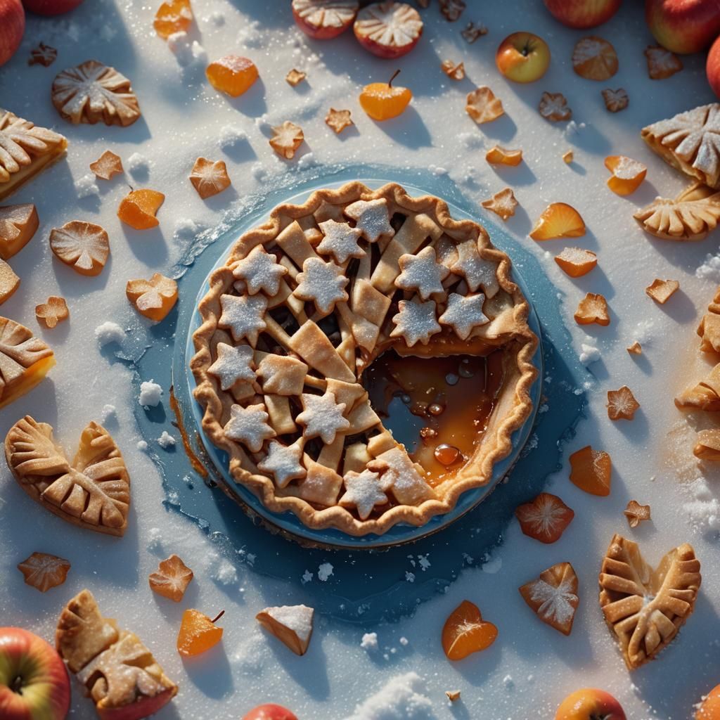 Apple Pie Melts in a Winter Wonderland