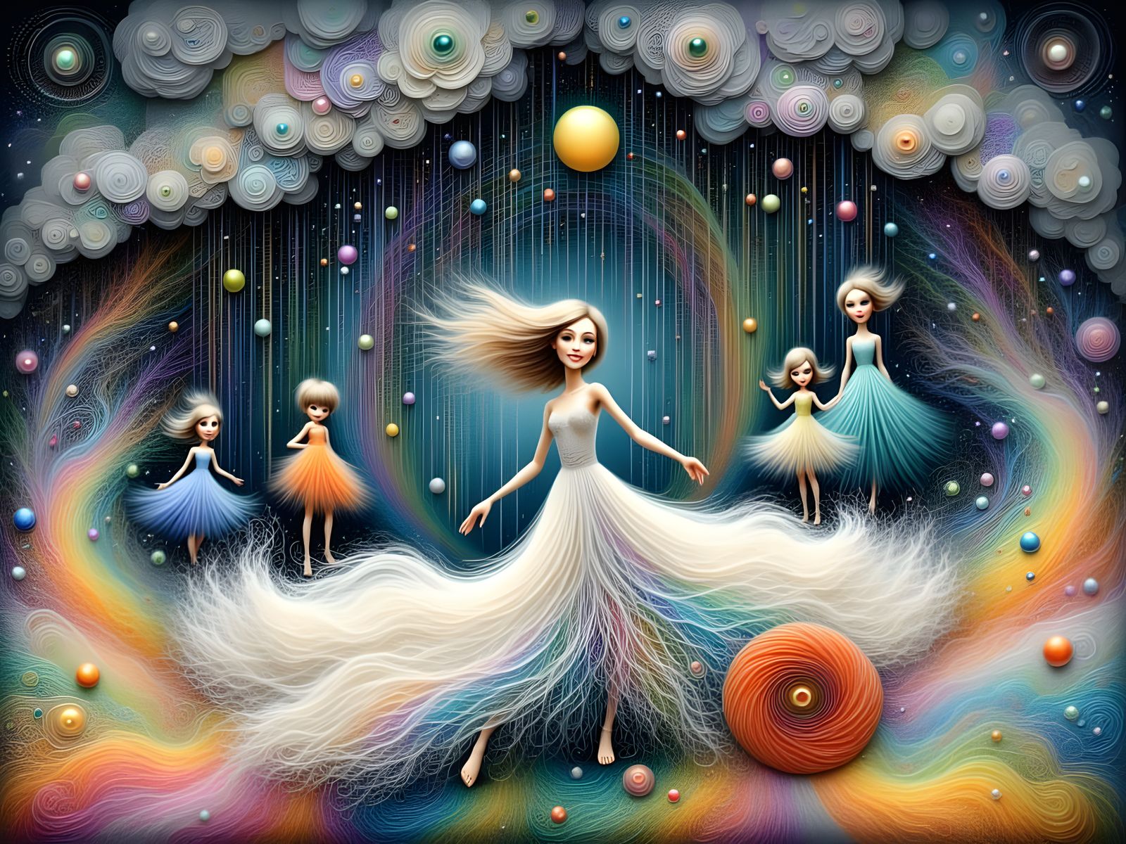 Magical Whimsy in Dreamy Landscape