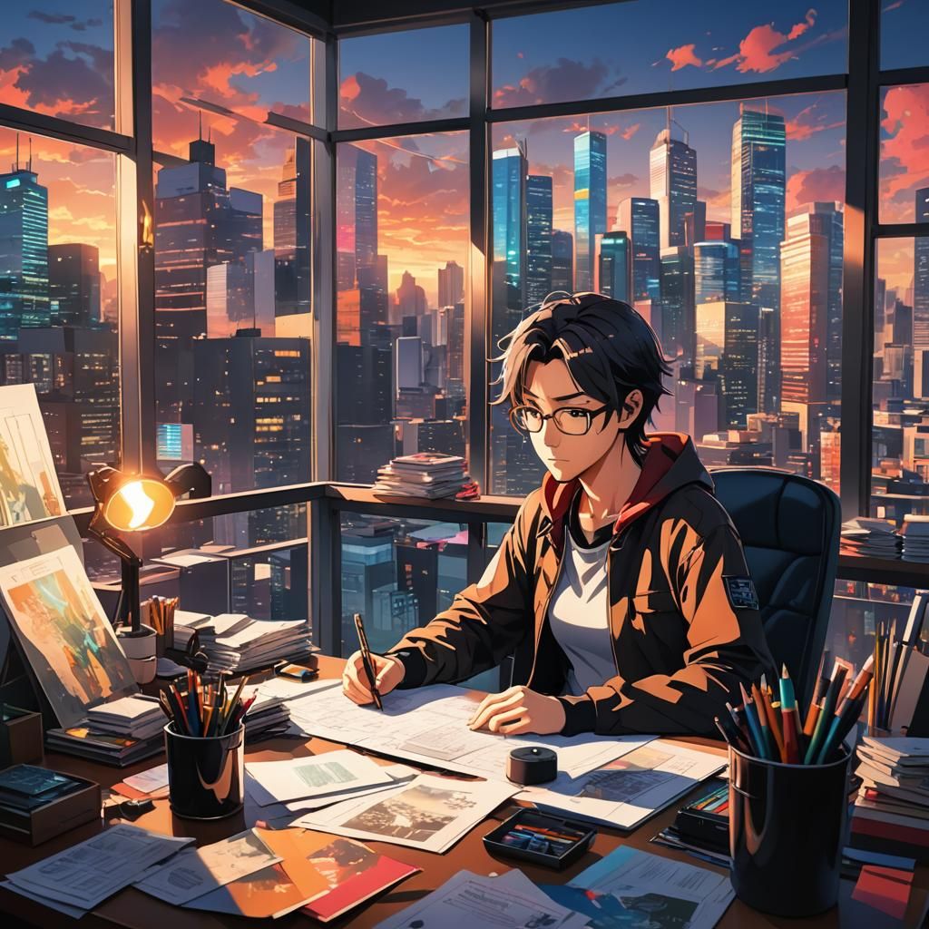 Anime Creator's Studio: A Digital Art Masterpiece