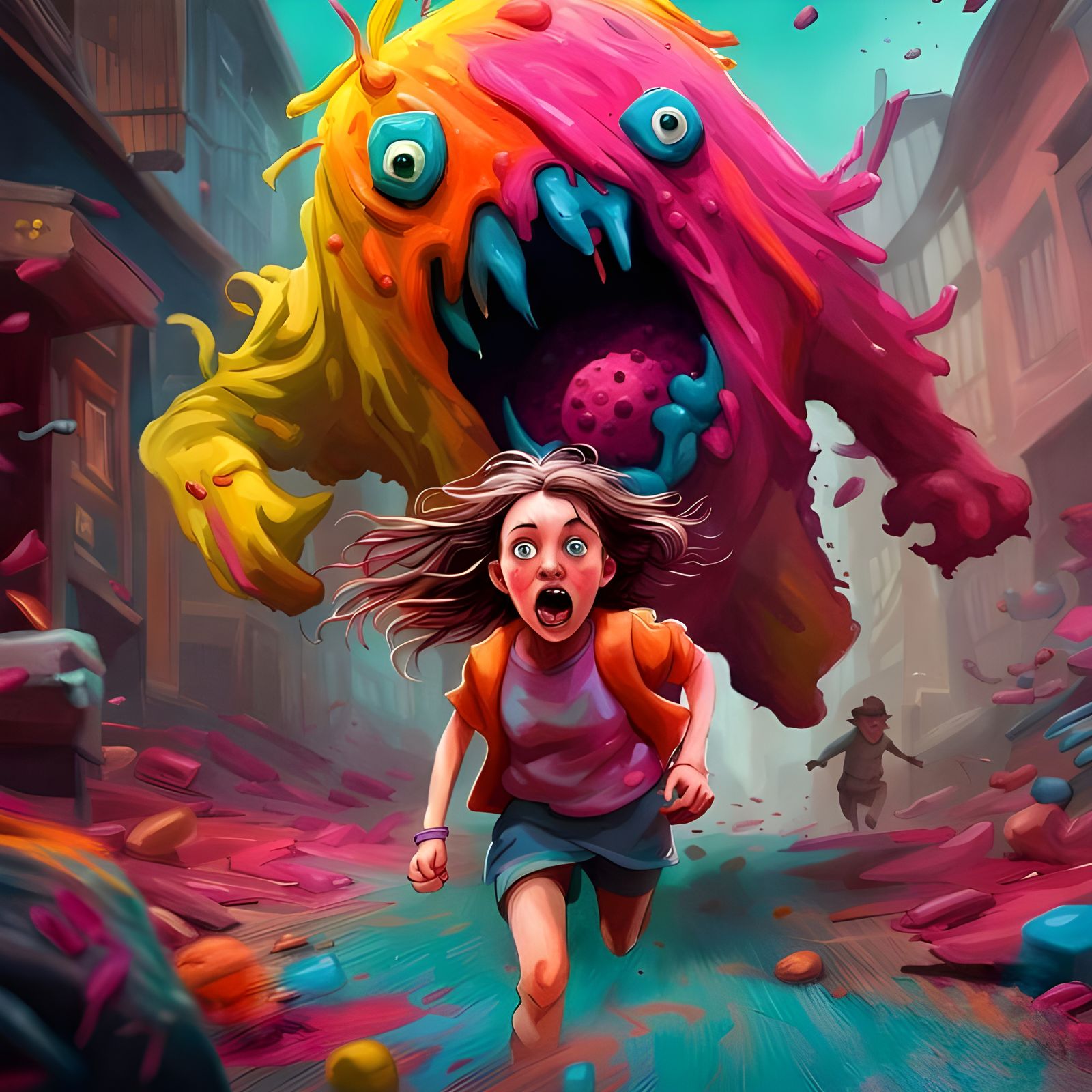 When your clay monster comes to life