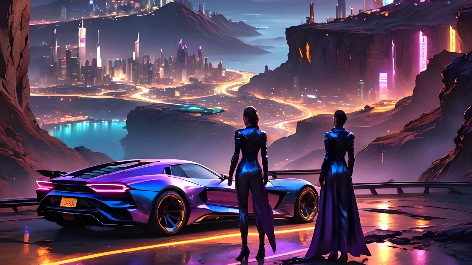 Fantastical Car Loan Matte Painting in 8K