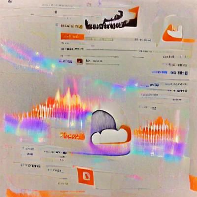 Soundcloud Logo on Dark Background