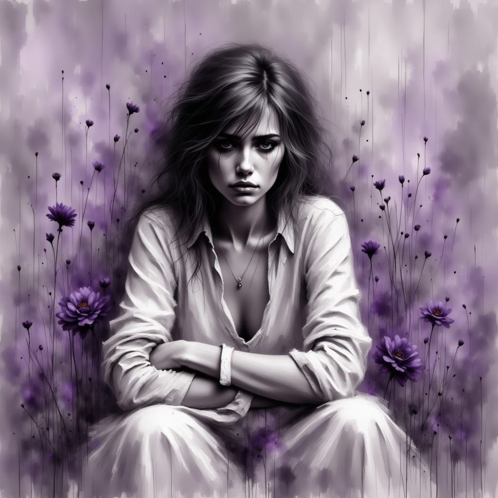 The happiness around can't shine within me