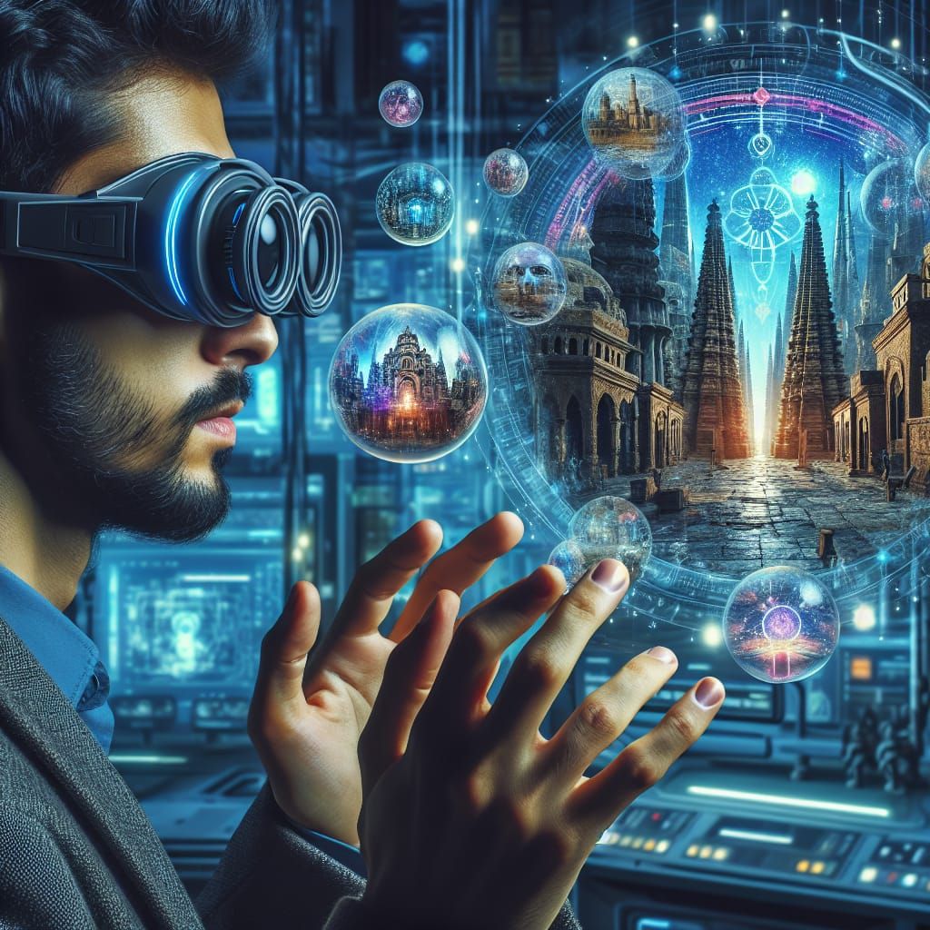 Sci-Fi Glasses Reveal Past and Future Visions