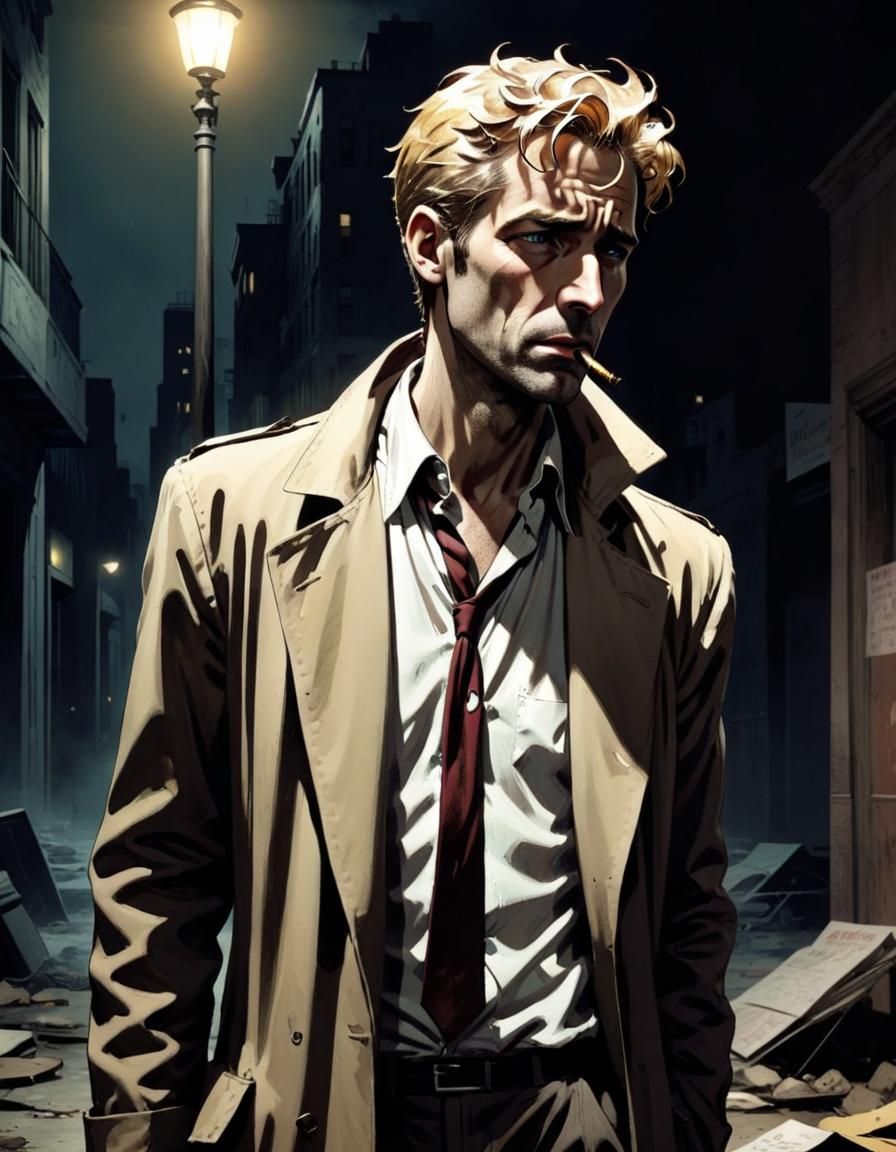 John Constantine: Comic Noir Expressionism