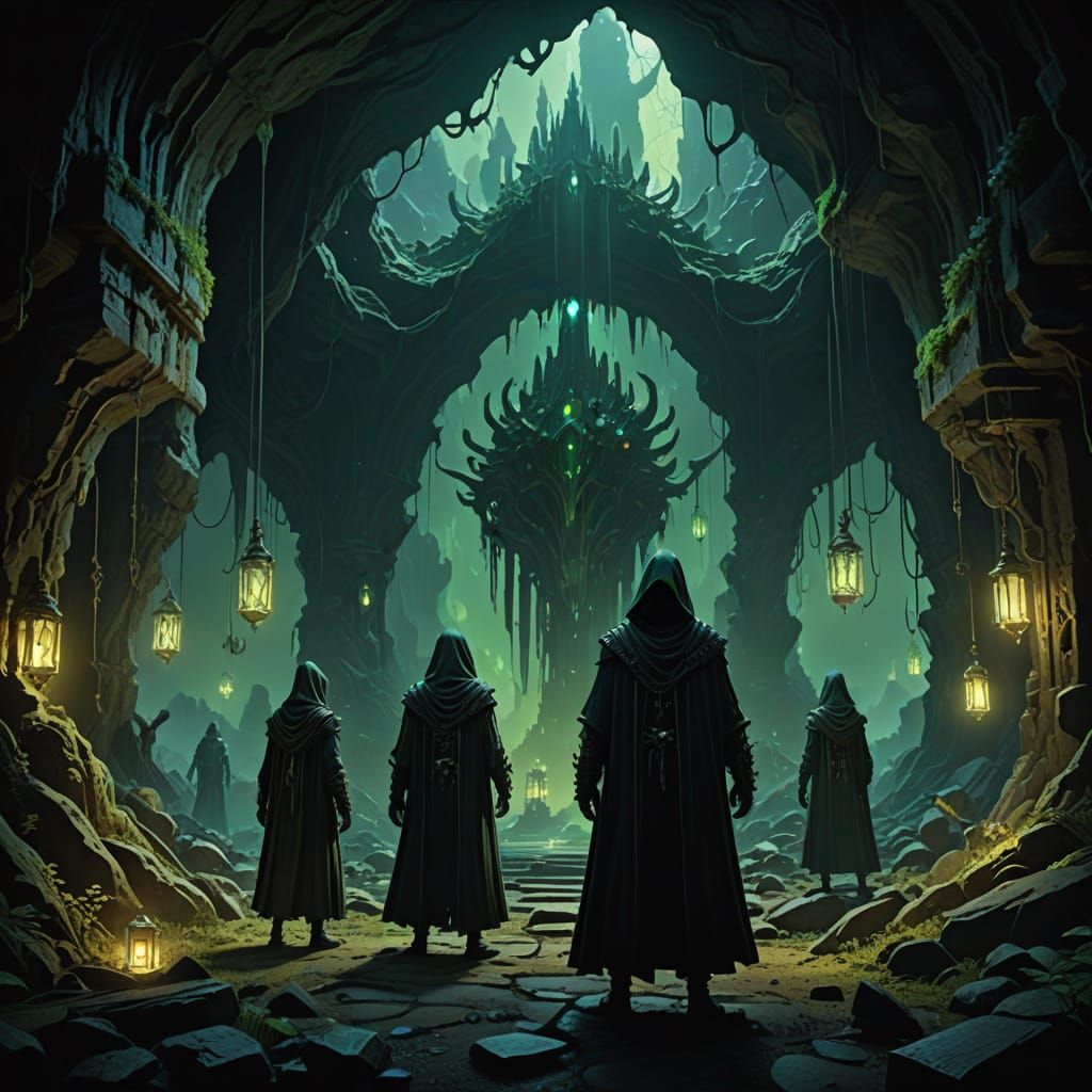 Biomechanical Guardians of the Underworld