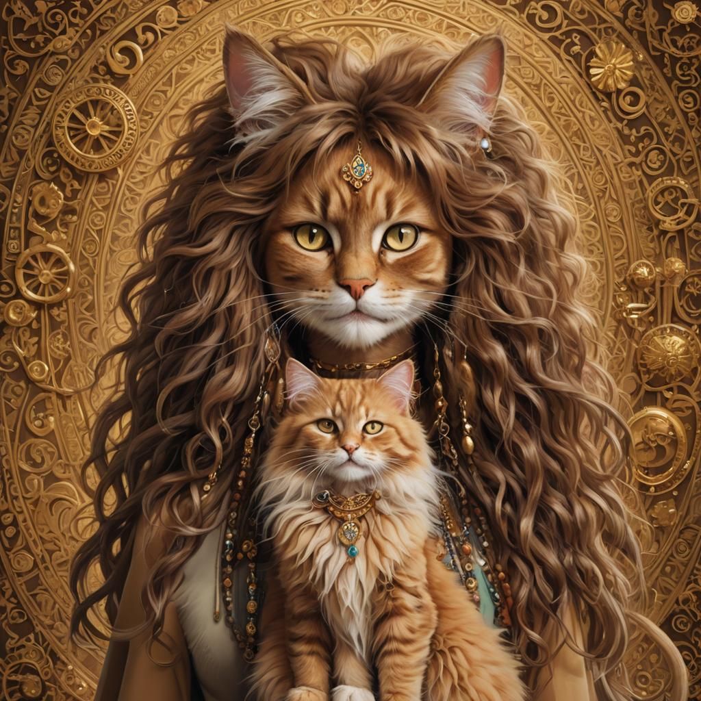 Whiskers, the Cat Lady #135