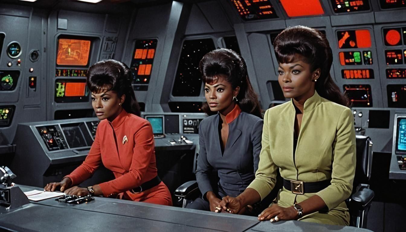 Lt. Uhura Teaching at Starfleet Academy