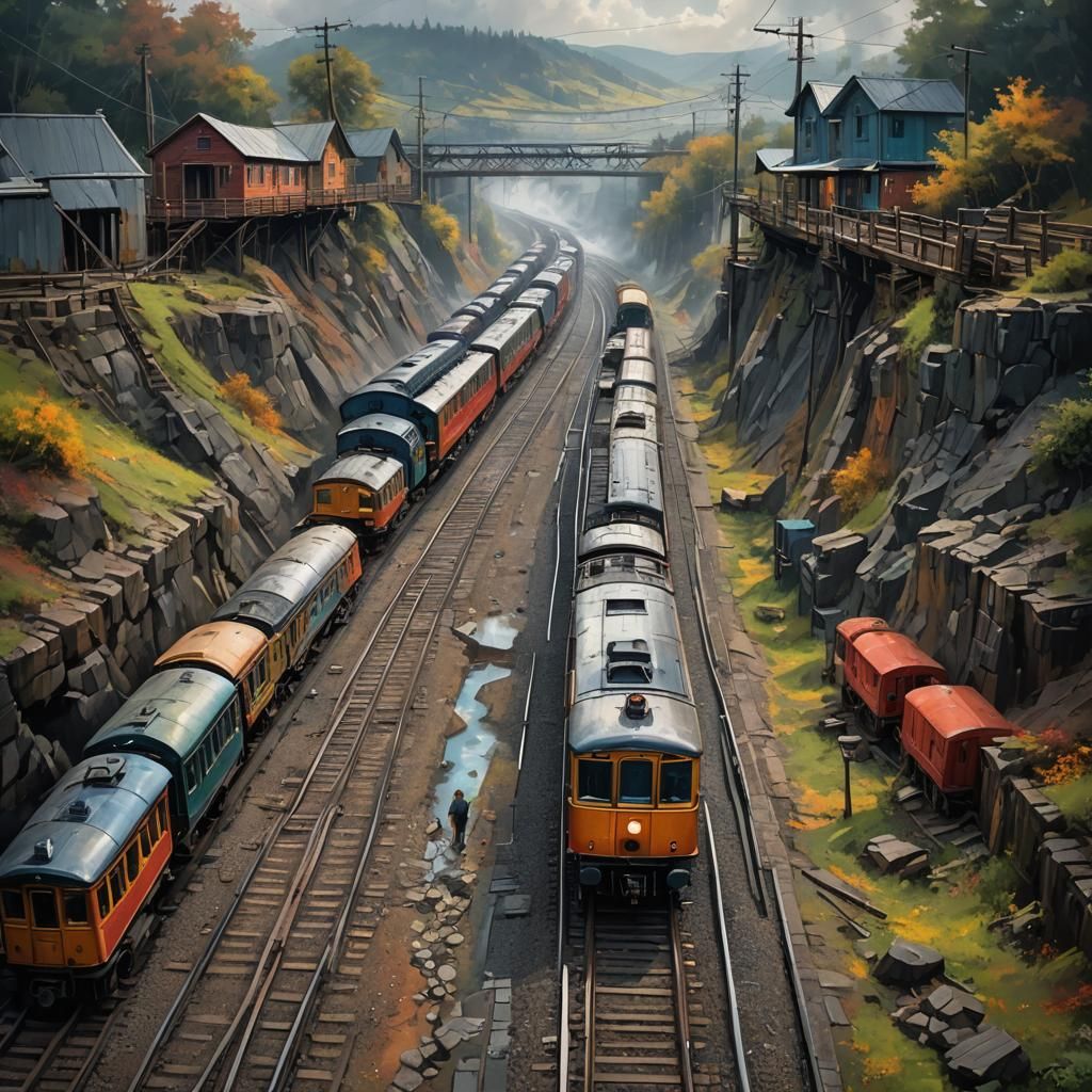 Dreaming Carriages on Distant Roads: Hyperrealistic Concept ...