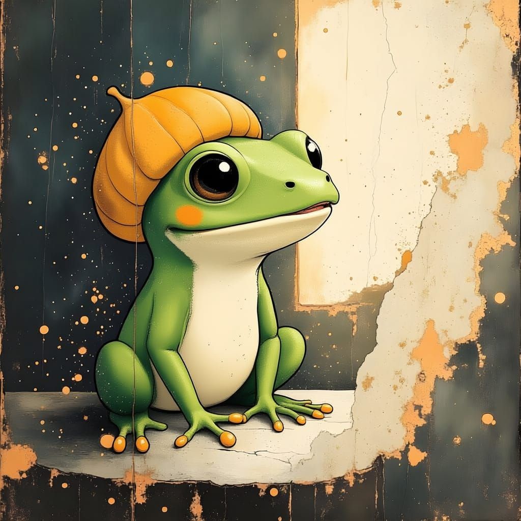 Intelligent Artist Frog