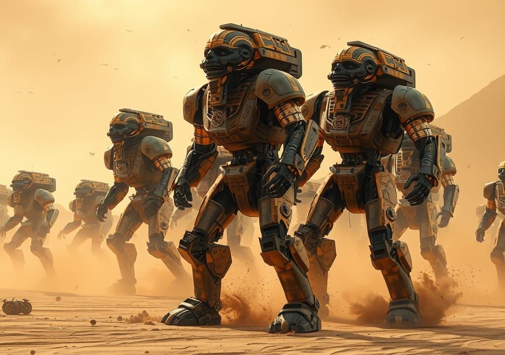 🔥 Epic Clash of Mech Mummies 🤖💀