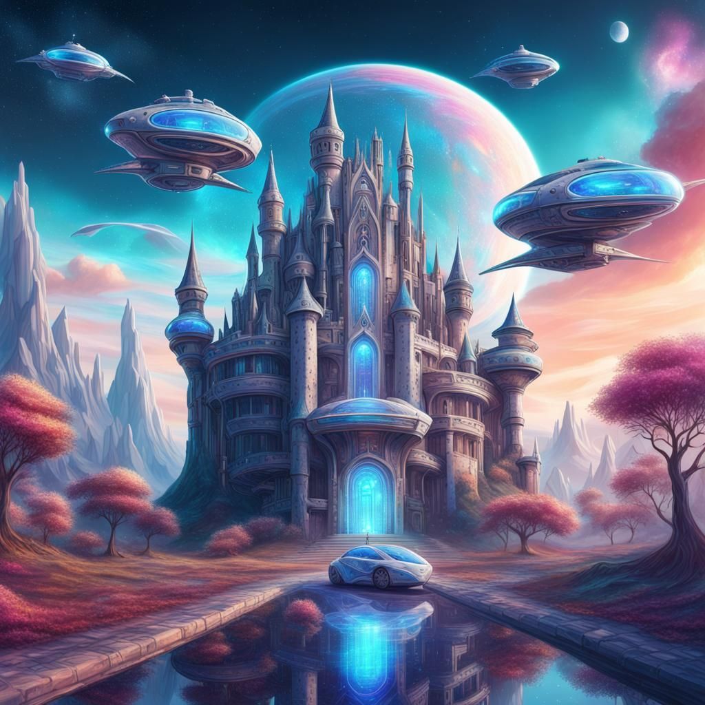 Space Castle Star Port