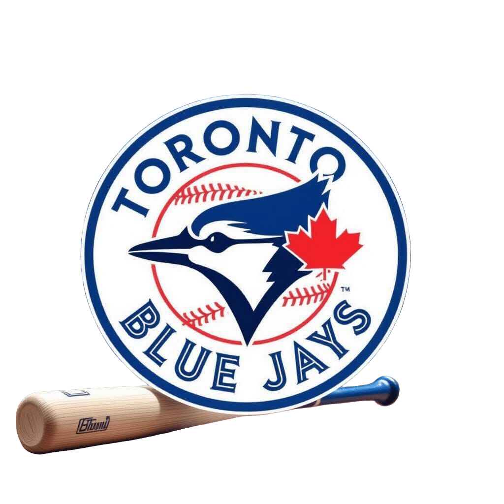 Toronto Blue Jays Logo on Baseball Bat