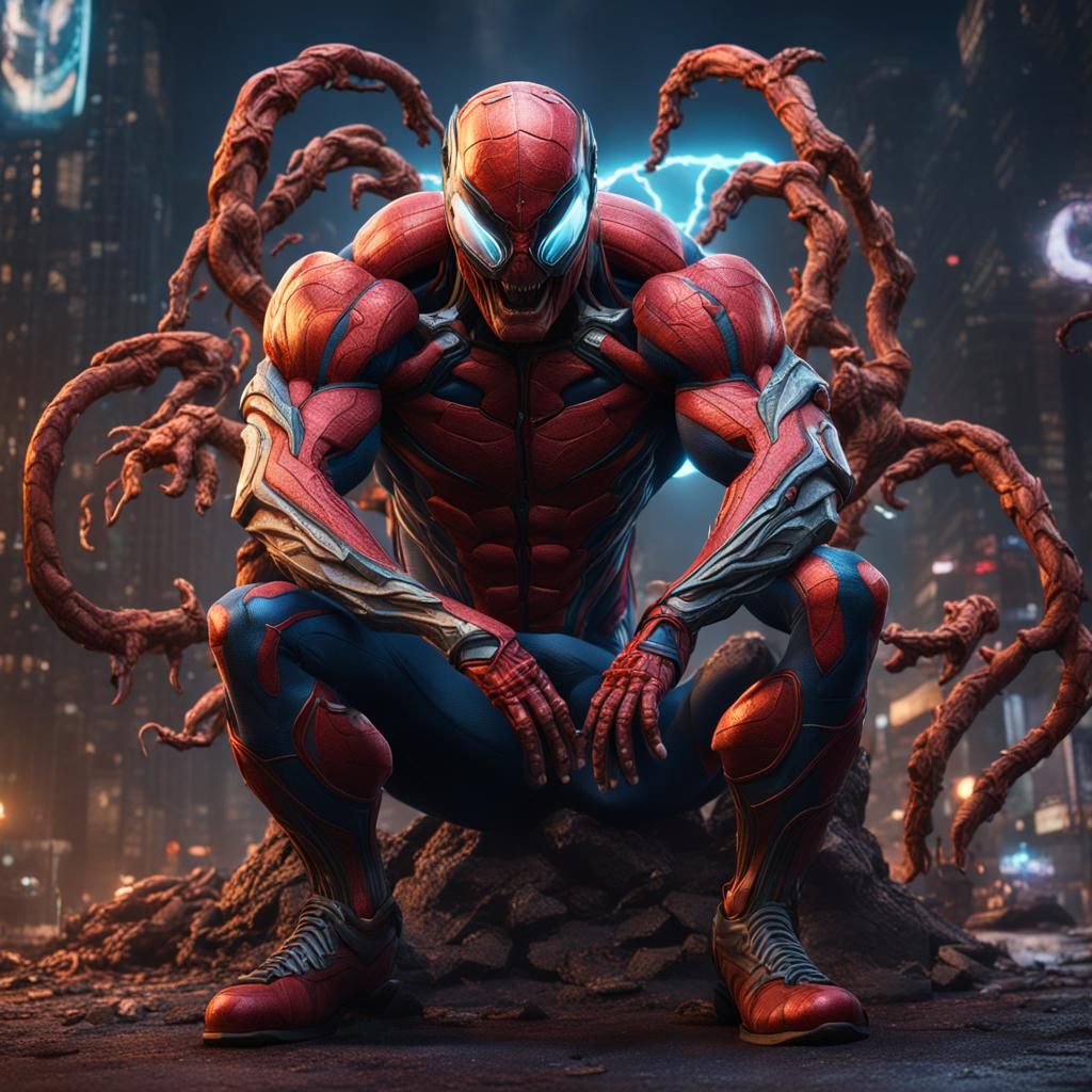 Hypnotic Venom Suit: Mind Control Concept Art