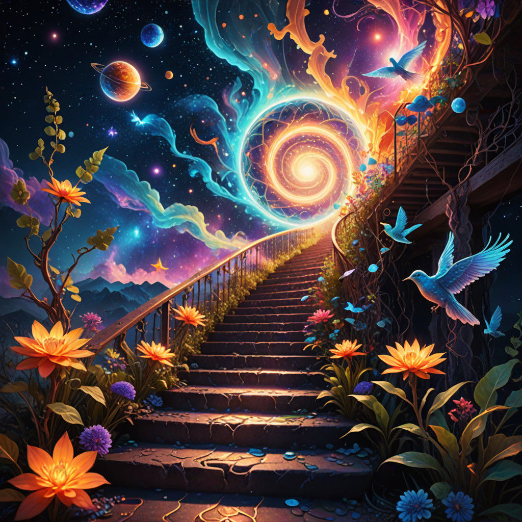 Astral Stairway to Elysium