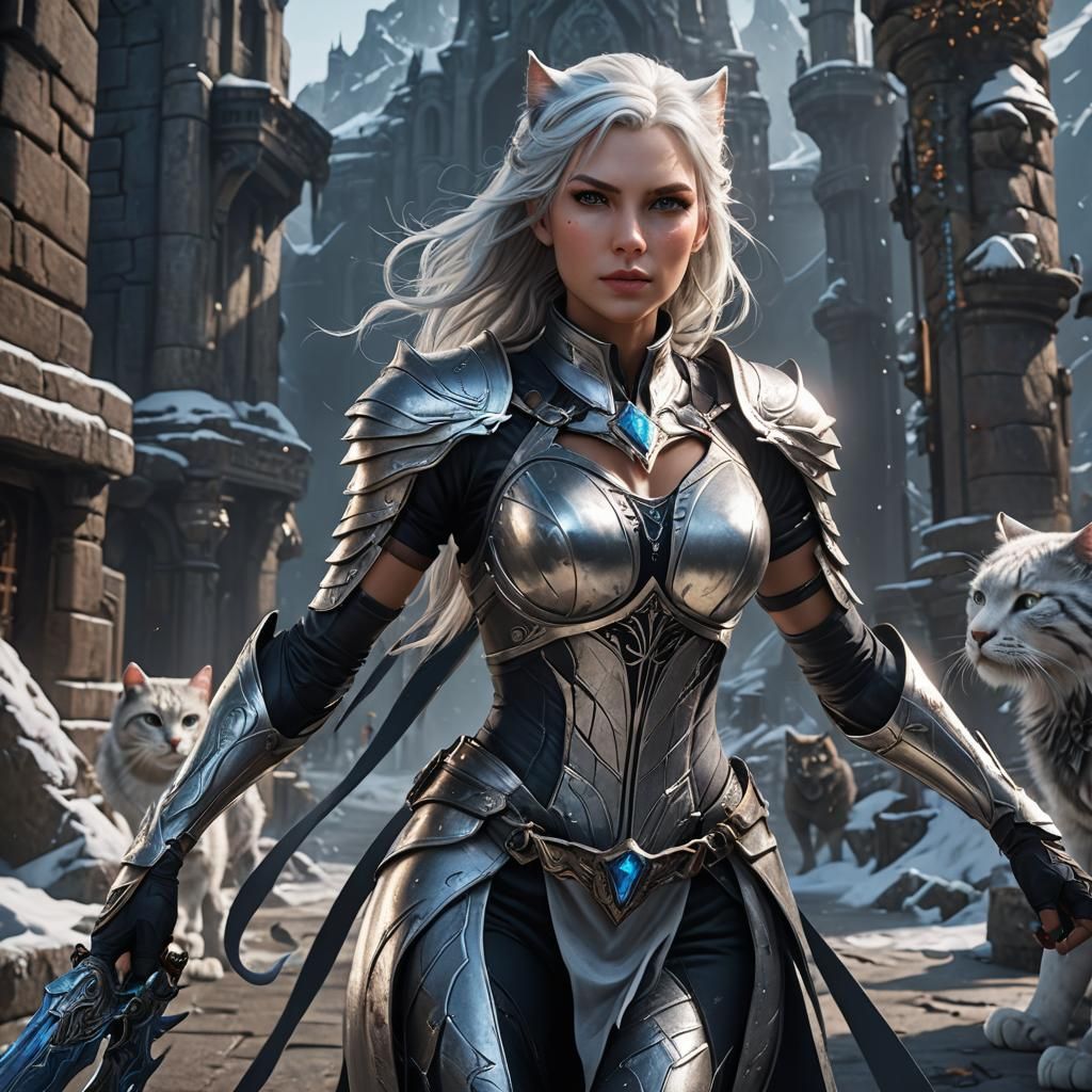 Scarred Swiftstride Shifter Barbarian Concept Art