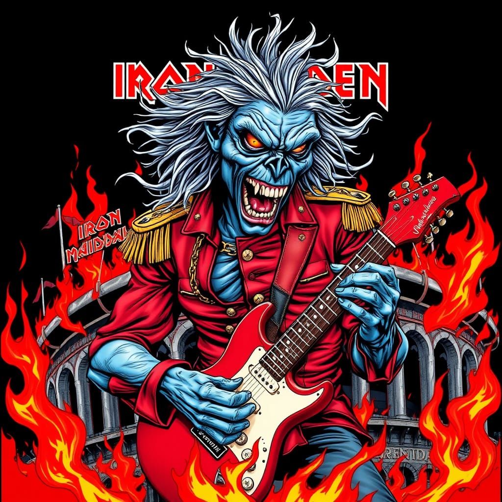 Epic Heavy Metal Album Cover Art