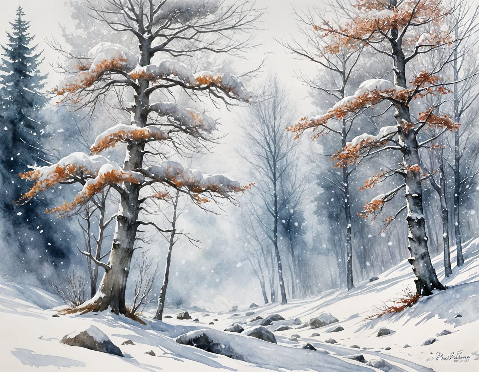 winter landscape