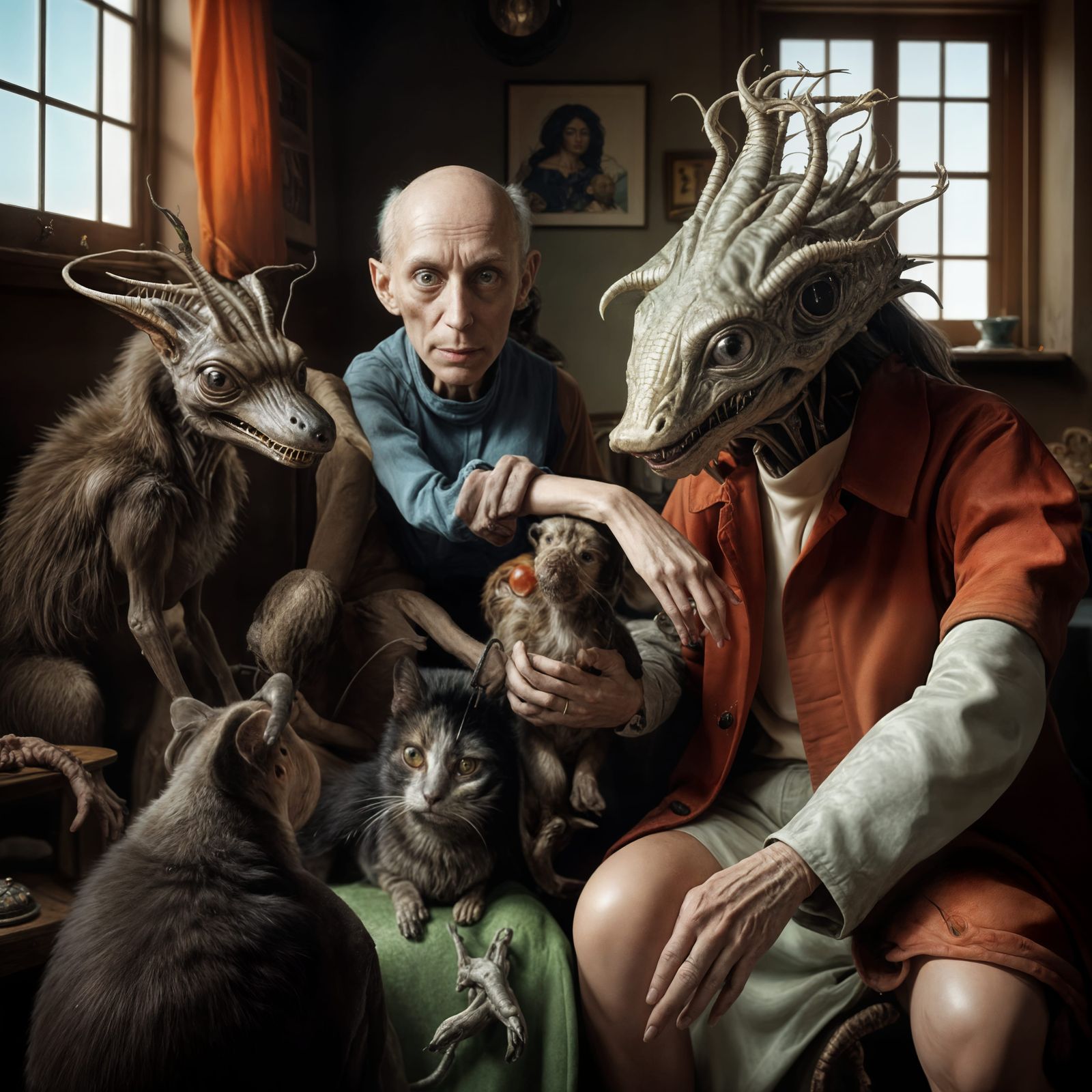 model mangled morphology