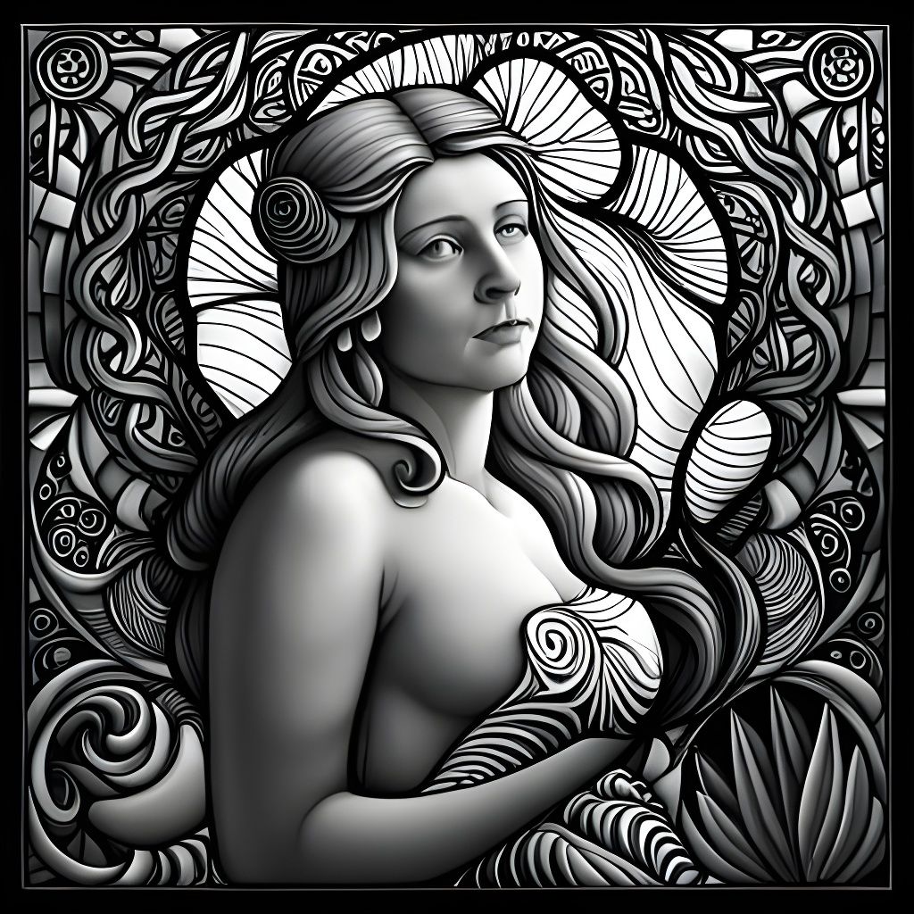 Artio: Swiss Bear Goddess in Stained Glass