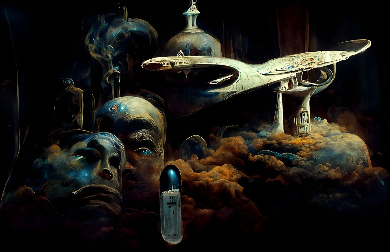 Star Trek Enterprise Psychedelic Space Mission as Surreal Ar...
