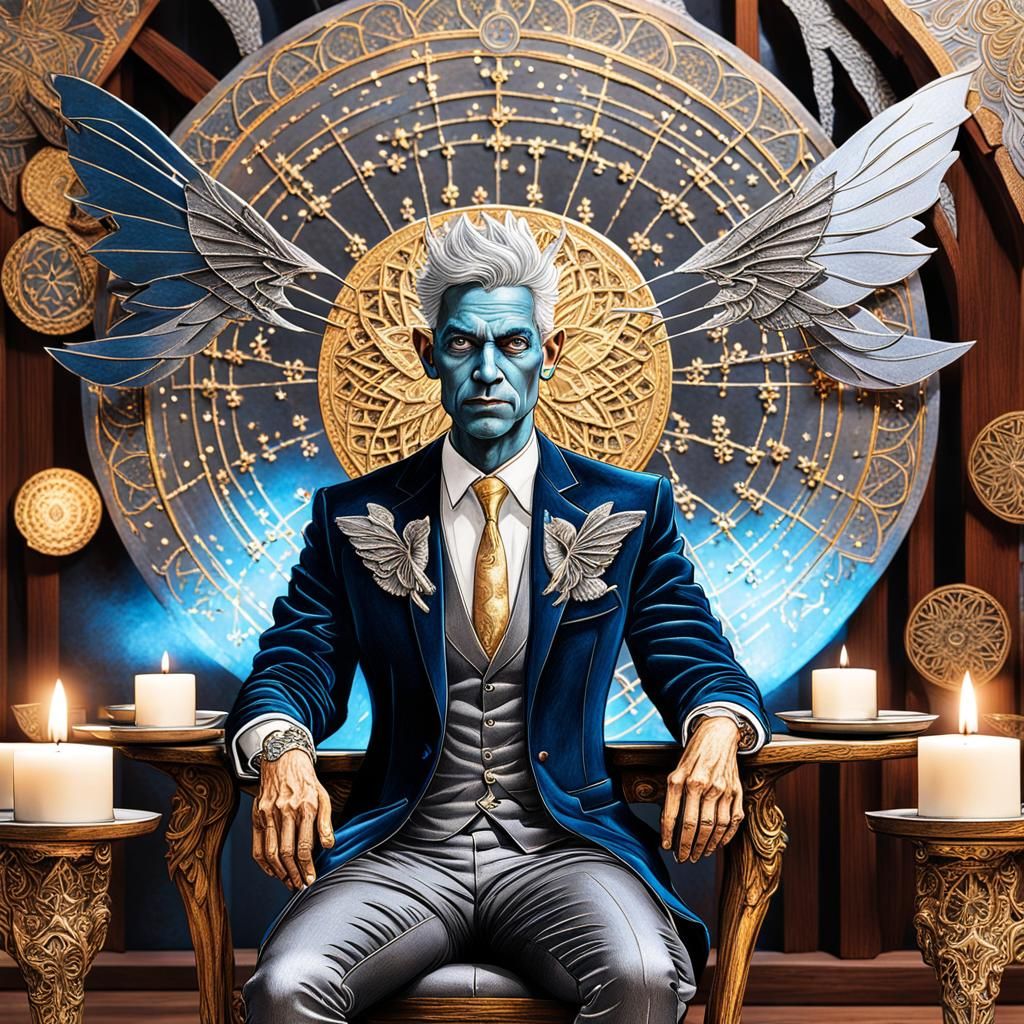 Fairy Universe: Male Fairy in Intricate Suit