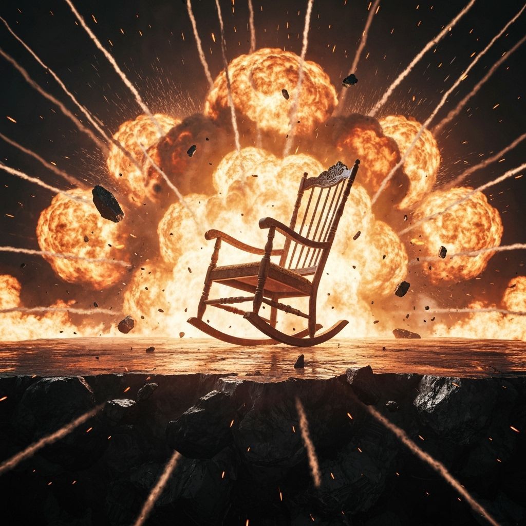 Rocking Chair on the Edge of a Colossal Explosion