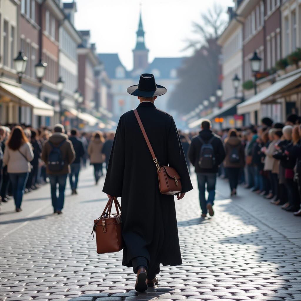 An AI Generated Pilgrim