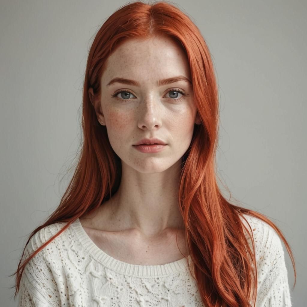 Striking Image of Vibrant Red Hair