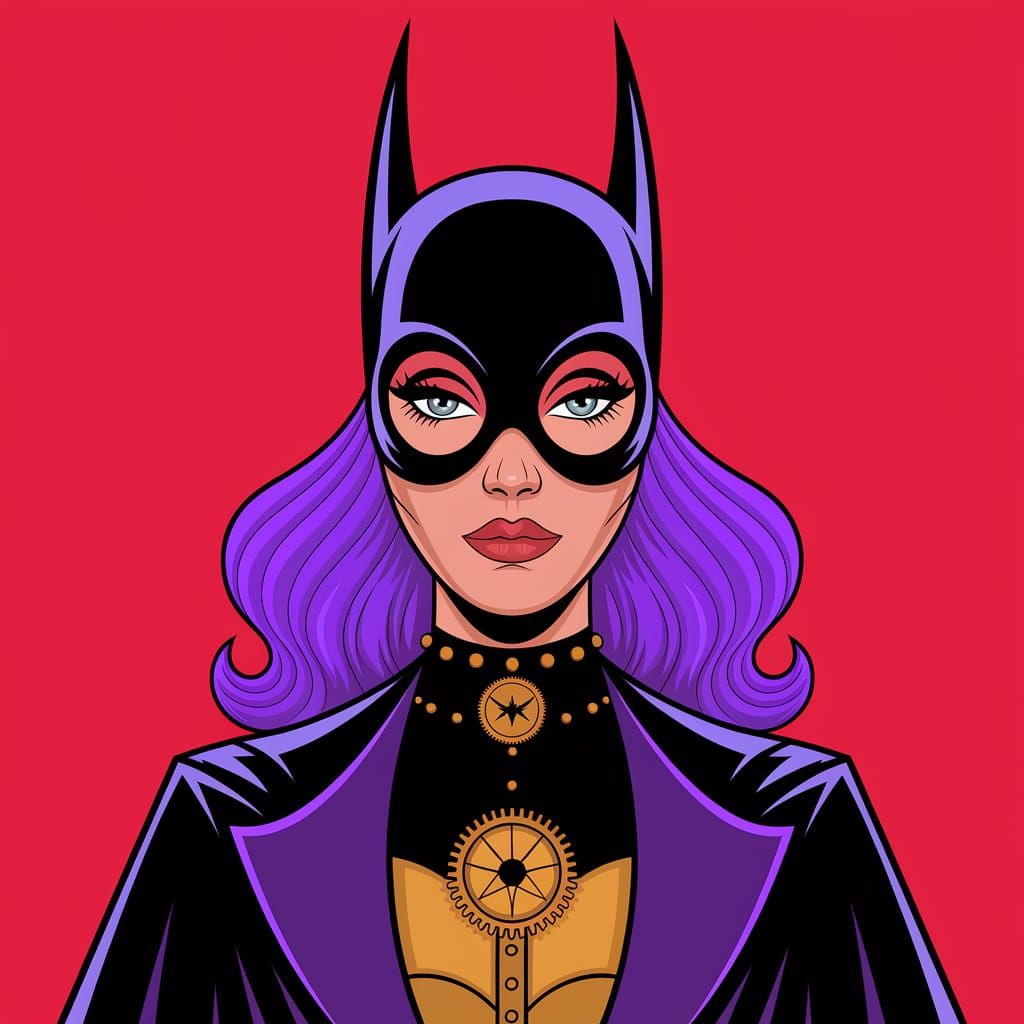 Bat Channel: Ultraminimal Concept Art in Steampunk Style