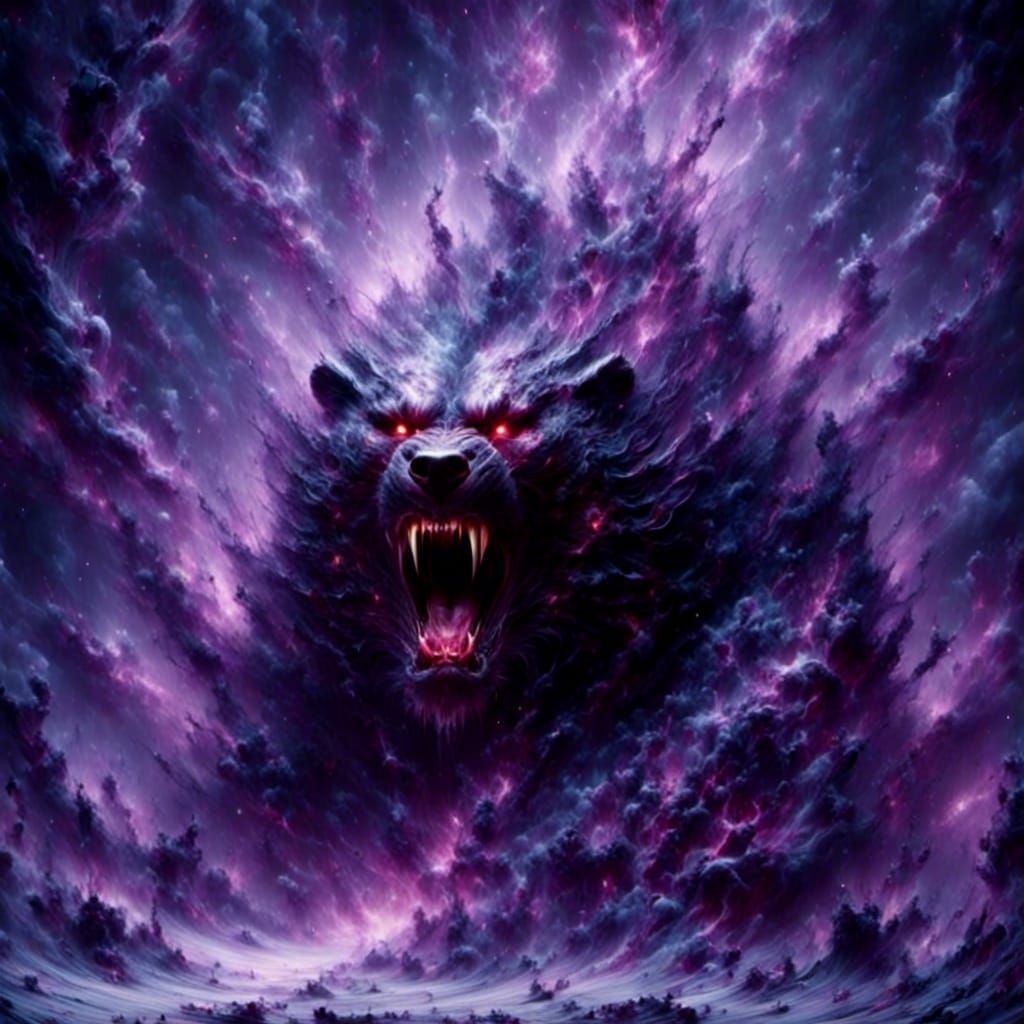 Dismembered Hag and Tiger in Snowy Hellscape