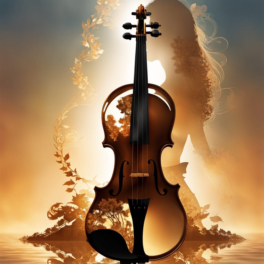 Golden Hour Masterpiece: Seasons' Harmony in Vibrant Color