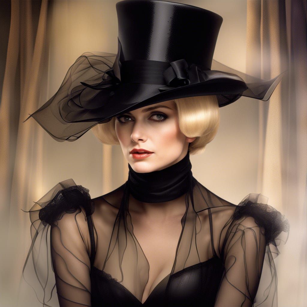 Elegant Countess in Boudoir: Hyperrealistic Portrait