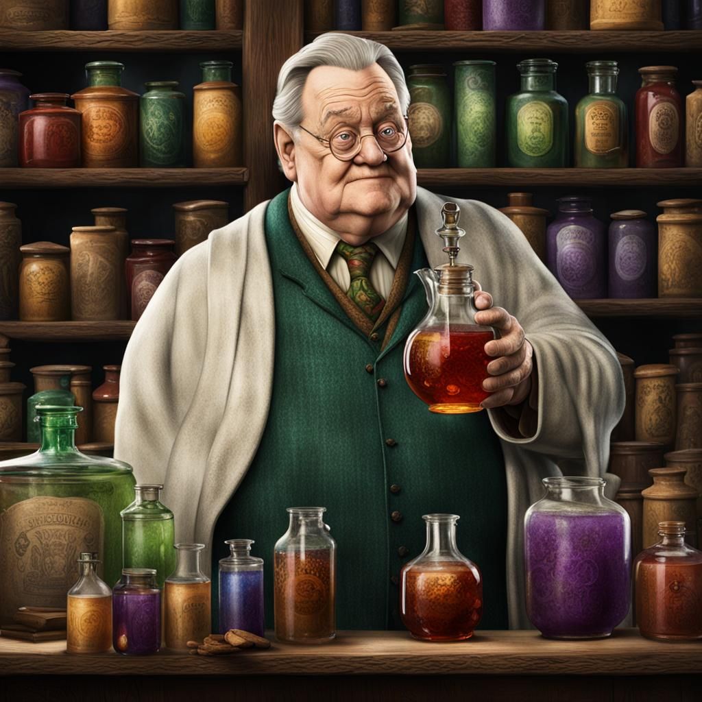 Professor Slughorn, Potions Master