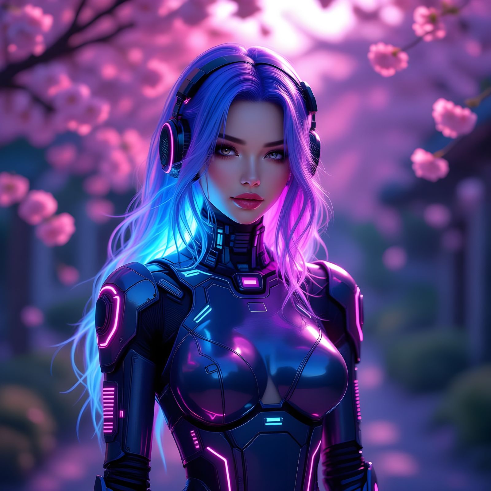 Synapse Serenade: The soul of the blue mane!