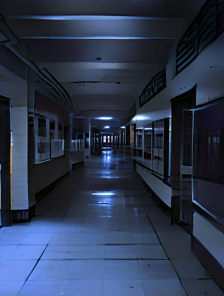 school hallway
