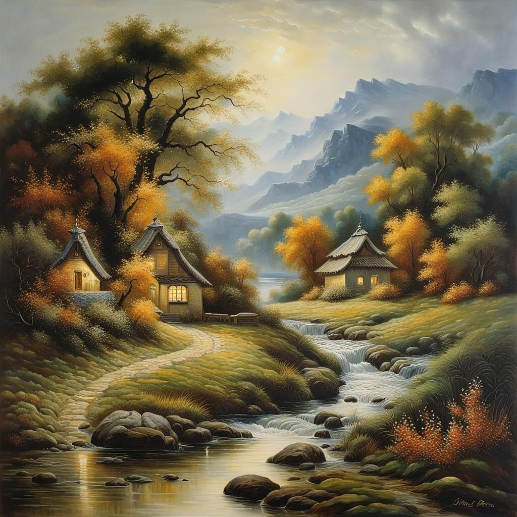 Surreal Fantasy Art in Pastel Colors