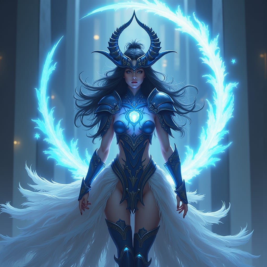 Fantastical Character Fusion in Detailed Matte Painting