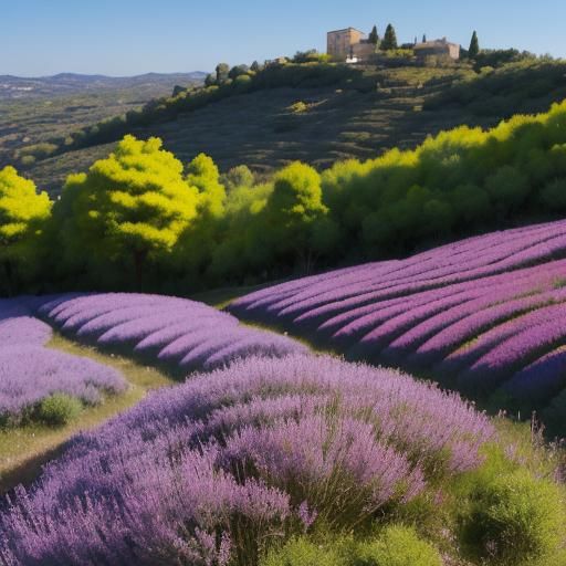 Mimosa Forest in Bloom, Provence