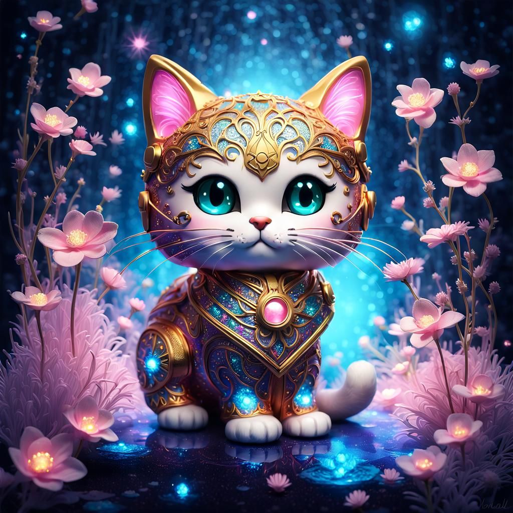 Magical kitty