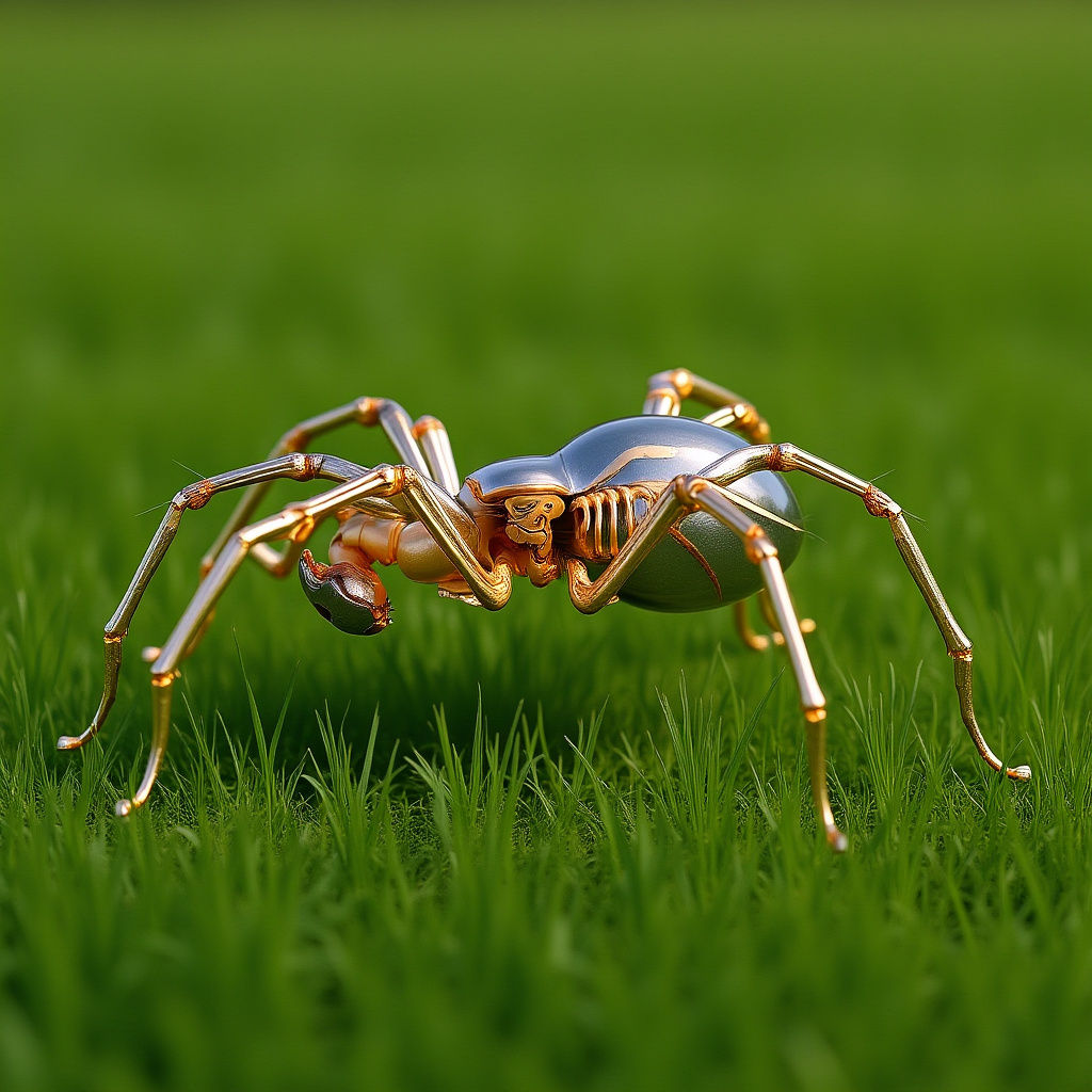Diaphonized Spider Reveals Human Skeleton