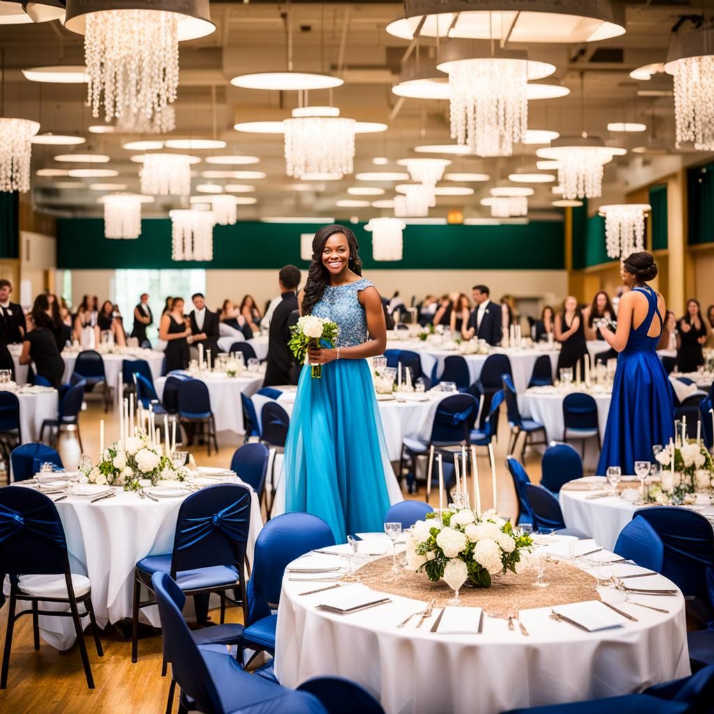 Elegant School Prom Event with Bokeh