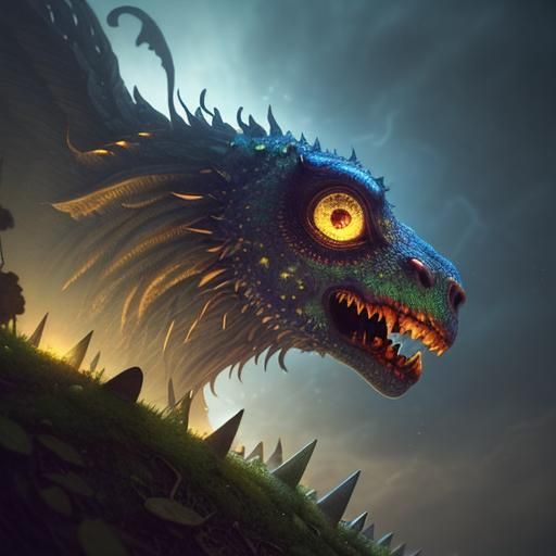 Whimsical Medieval Alchemist Lair in Photorealistic Style